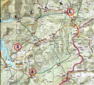 Mapa cesty